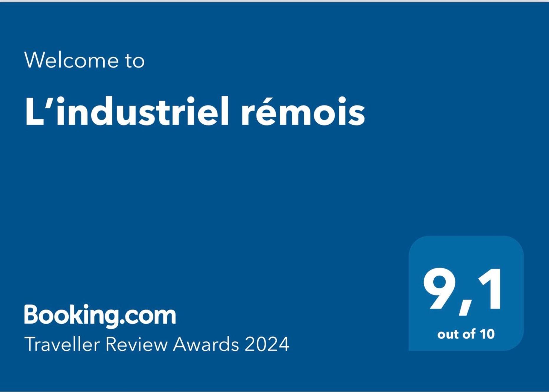 L Industriel Remois, Centre Ville, Proche De La Cathedrale Reims Eksteriør bilde